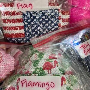 Assorted Sequin/Ribbon/Trim - NEED GONE!